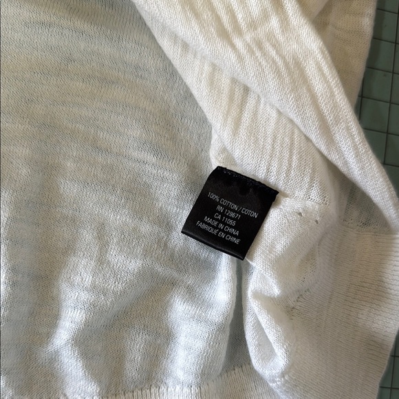 Skull cashmere White Tank Top with Skull Print - Picture 7 of 8